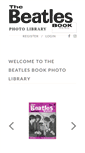Mobile Screenshot of beatlesbookphotolibrary.com